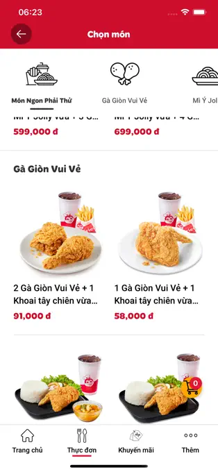 Jollibee Vietnam (F&B) screenshot 4