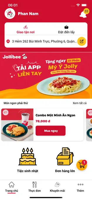 Jollibee Vietnam (F&B) screenshot 2